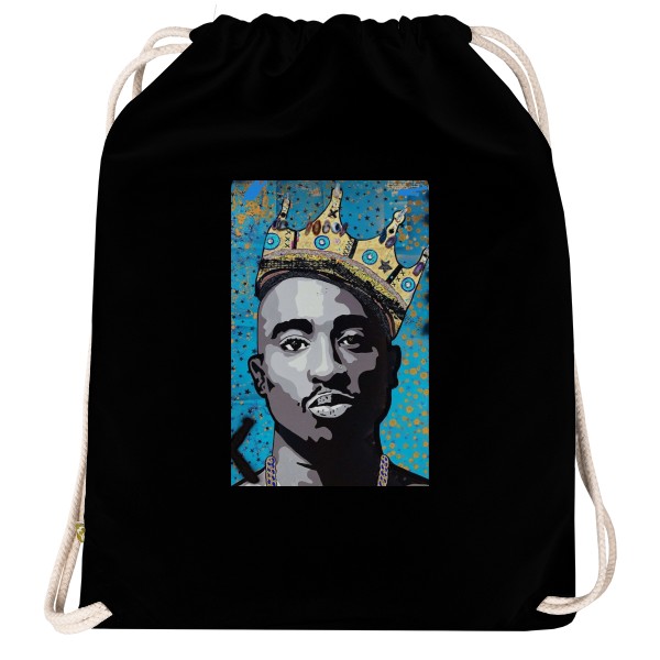 Vak na záda Organic  s potiskem 2pac 