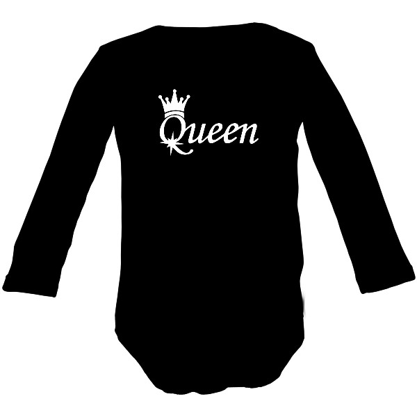 Dětské body Long  s potiskem Queen 